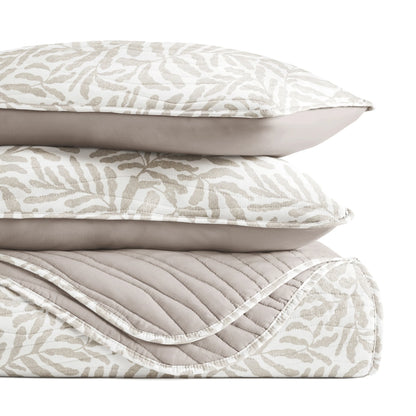 Becky Cameron All Season 3 Piece Reversible Patterned Quilt Set