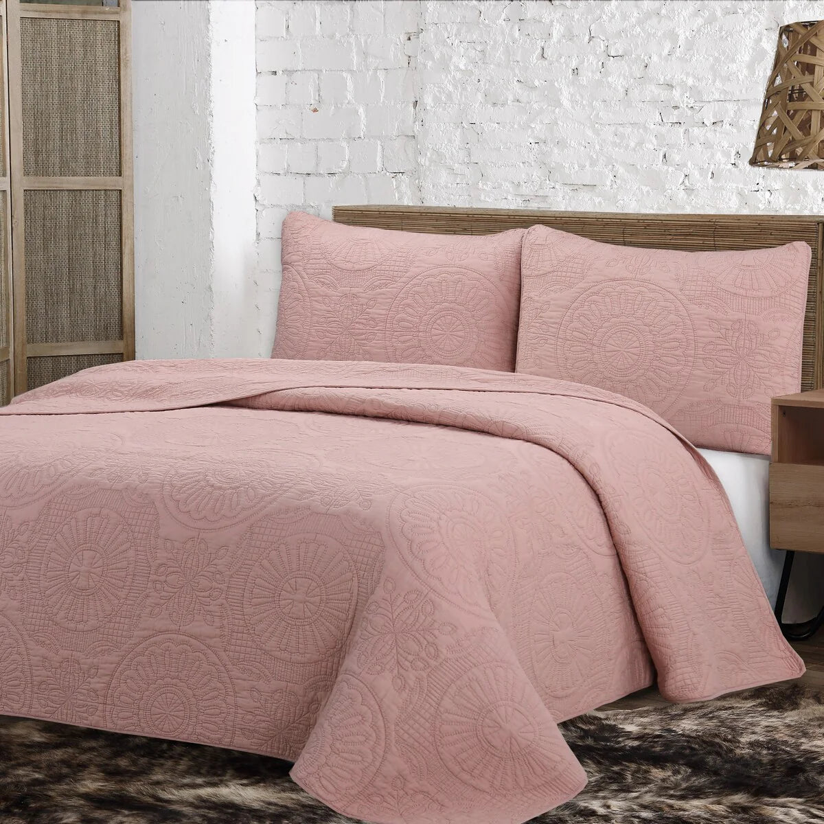 Copper Grove Banff 3-piece Cotton Quilt Set