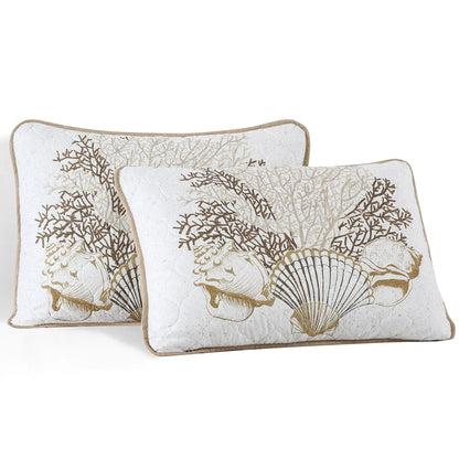 Caribbean Joe Coastal 3PC Quilt Set