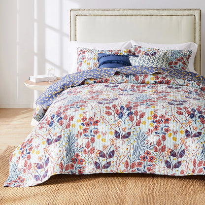 Barefoot Bungalow Perry Reversible Quilt Set