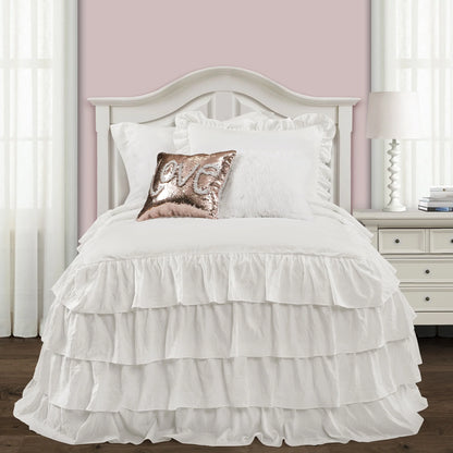 The Gray Barn Molly Mae Ruffle Skirt Bedspread Set