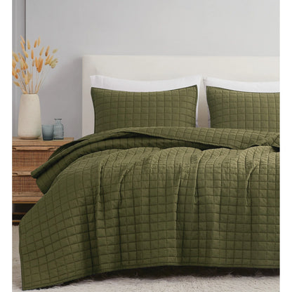 Brooklyn Loom Flax Linen Quilt Set