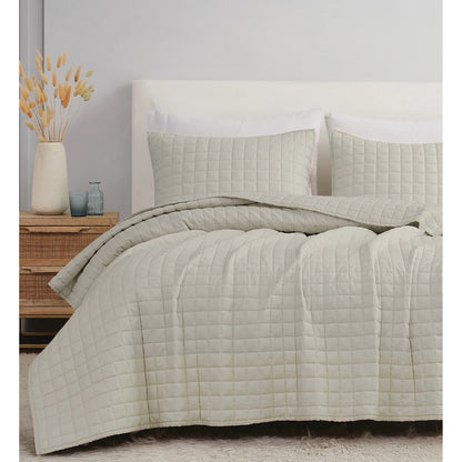 Brooklyn Loom Flax Linen Quilt Set