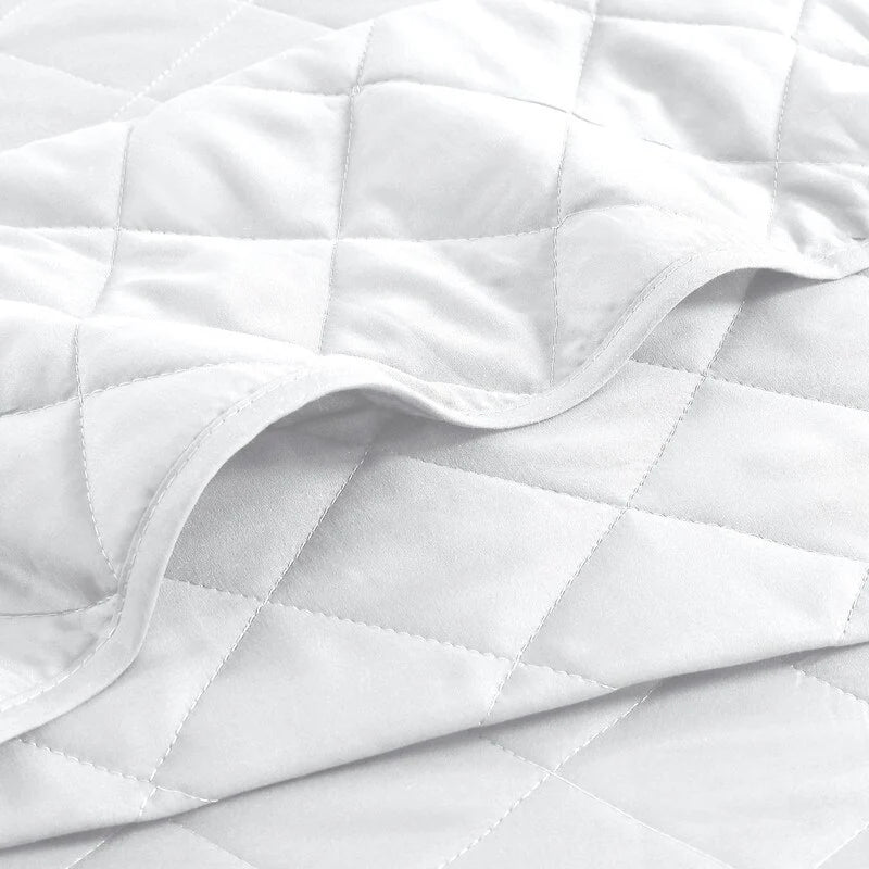 Modern Ultra Soft Microfiber Traditional Diamond Quilting Coverlet Quilt Set