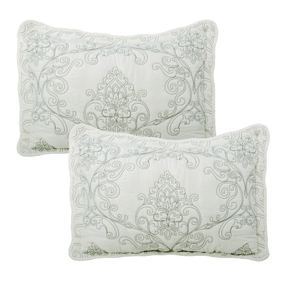 Serenta Damask Oversized 4-piece Bedspread Set