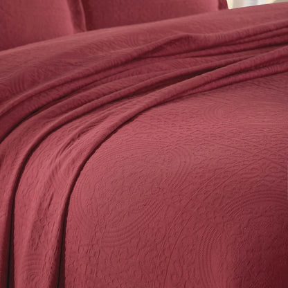 Superior Fleur De Lis Cotton Decorative Bedspread Set
