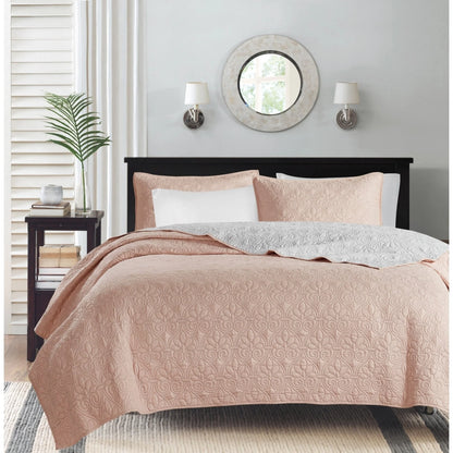 Madison Park Mansfield Reversible Quilt Set