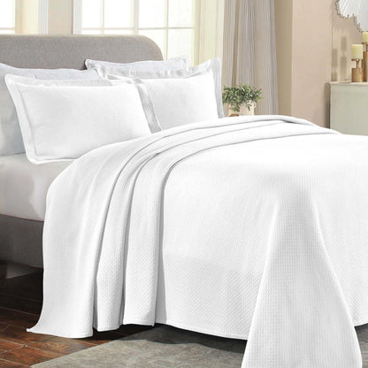 Superior Solitaire Cotton Decorative Bedspread Set