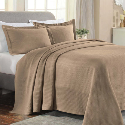 Superior Solitaire Cotton Decorative Bedspread Set