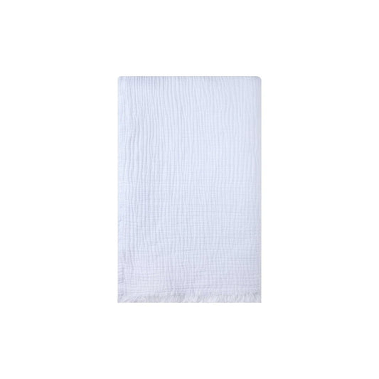 Muslin Blanket 4 Layers, Soft Bedspread, Turkish Cotton Muslin Bed Cover, Reversible Coverlet
