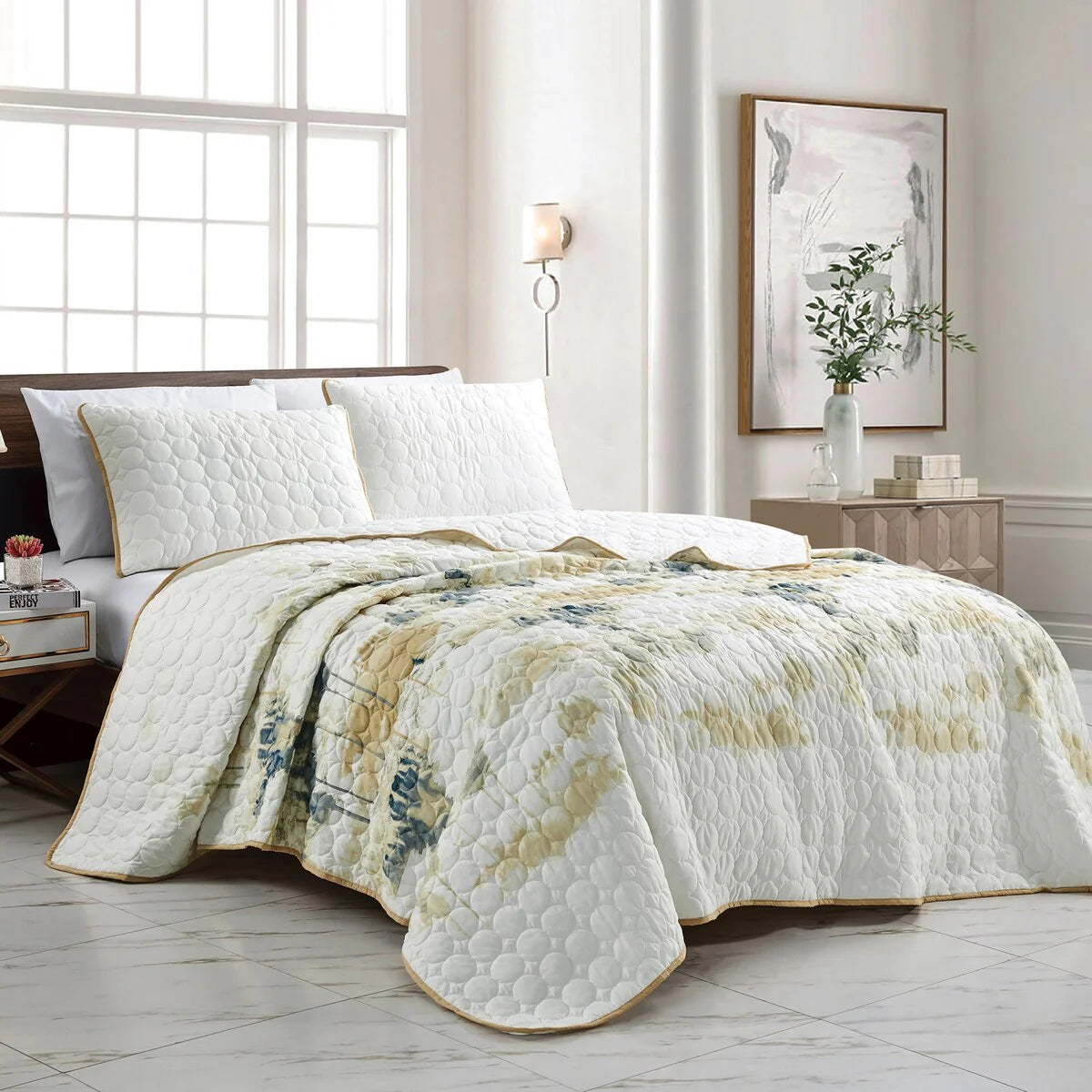 Eudora 3 Piece Bedspread set