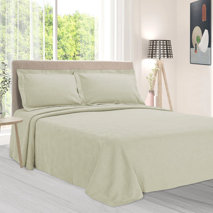 Superior Paisley Cotton Decorative Bedspread Set