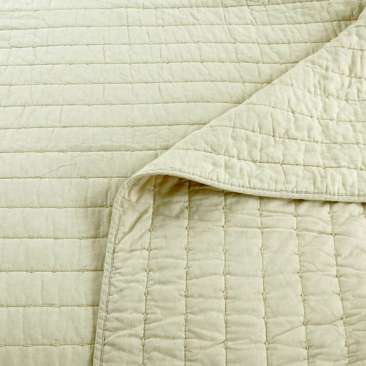 MarCielo 3PCS 100% Cotton Oversized Bedspread Set Coverlet Quilt Set Stitching