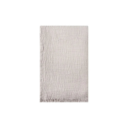 Muslin Blanket 4 Layers, Soft Bedspread, Turkish Cotton Muslin Bed Cover, Reversible Coverlet