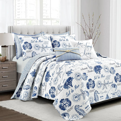 Lush Decor Harbor Life 7-piece Quilt Set