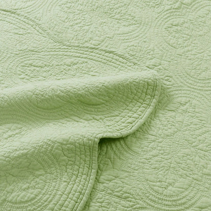 Copper Grove Sagano Blantyre Scalloped Edge Cotton 3-piece Quilt Bedding Set