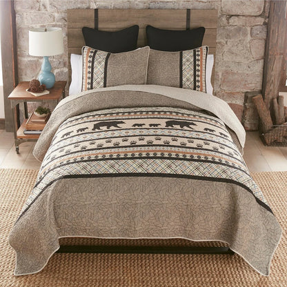 Donna Sharp Momma Bear UCC 3 PC Polyester Quilt Set