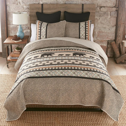 Donna Sharp Momma Bear UCC 3 PC Polyester Quilt Set