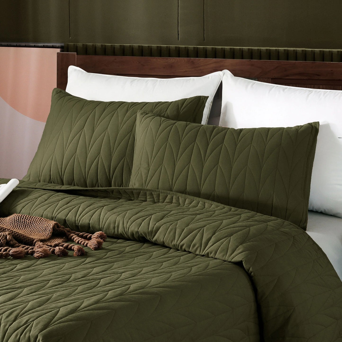Wonderful Cotton Quilt Set 3 Piece Reversible