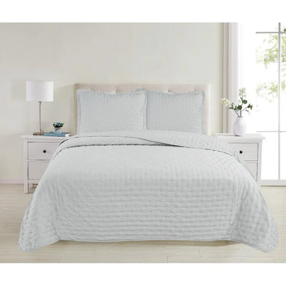 Garment Washed Quilt Set