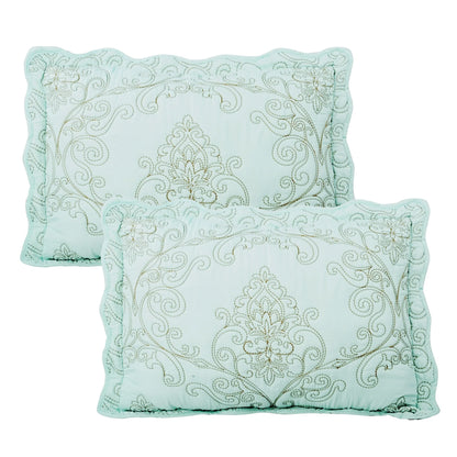 Serenta Damask Oversized 4-piece Bedspread Set