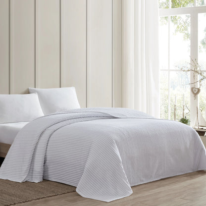 Channel Chenille Bedspread